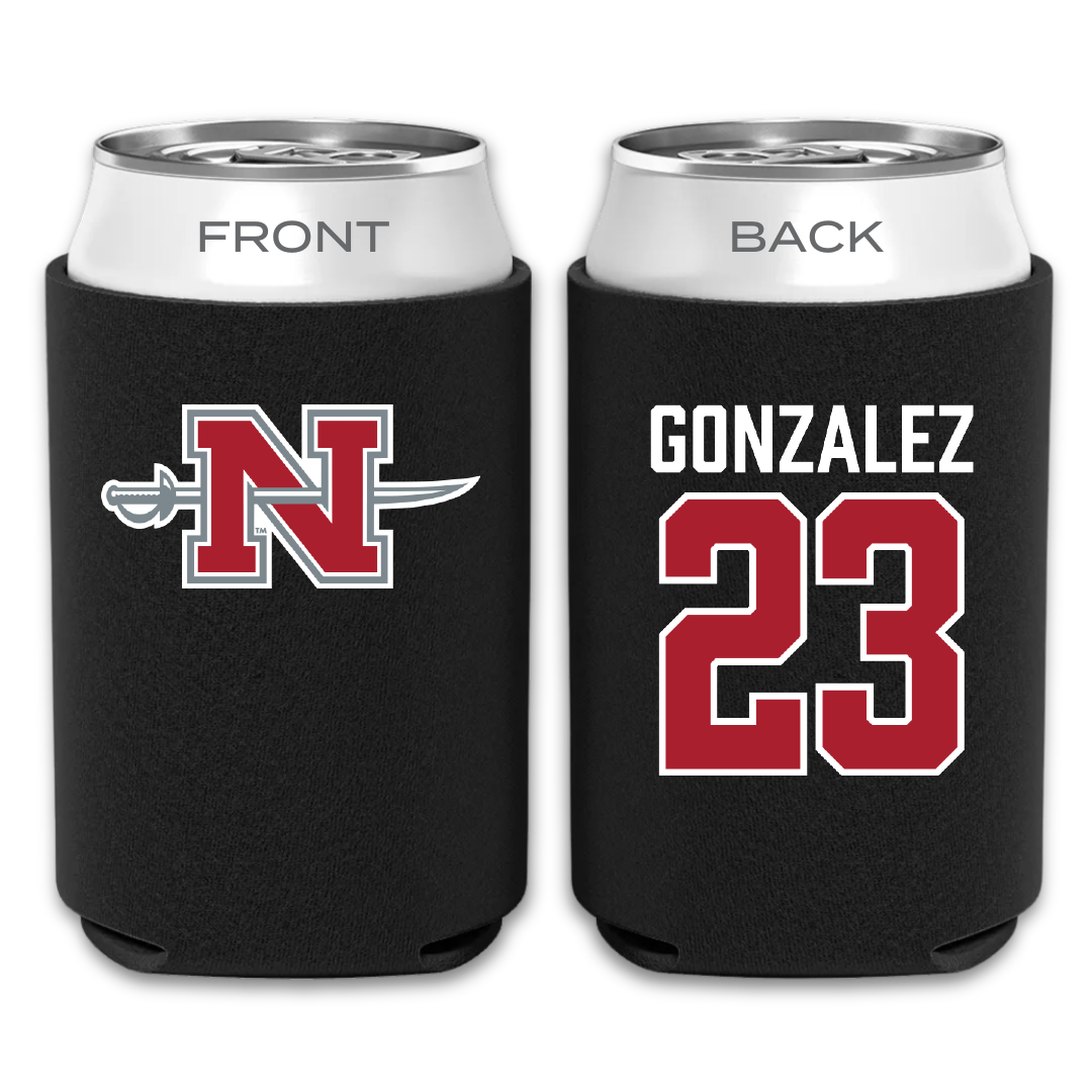 Nicholls State University Soccer Black Can Cooler - #23 Hanah Gonzalez