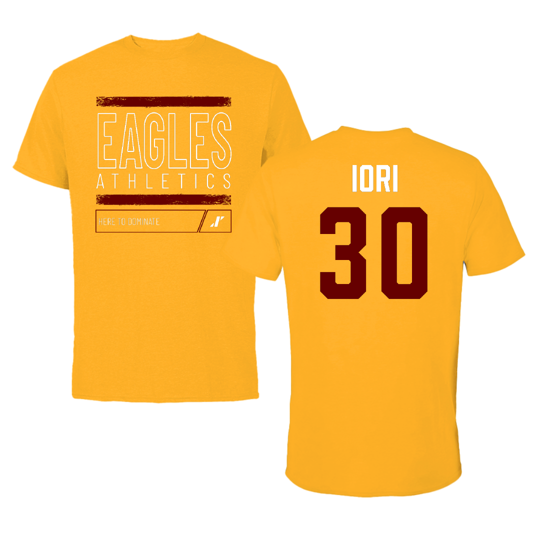 Winthrop University Soccer Gold Dominate Tee - #30 Sofia Iori