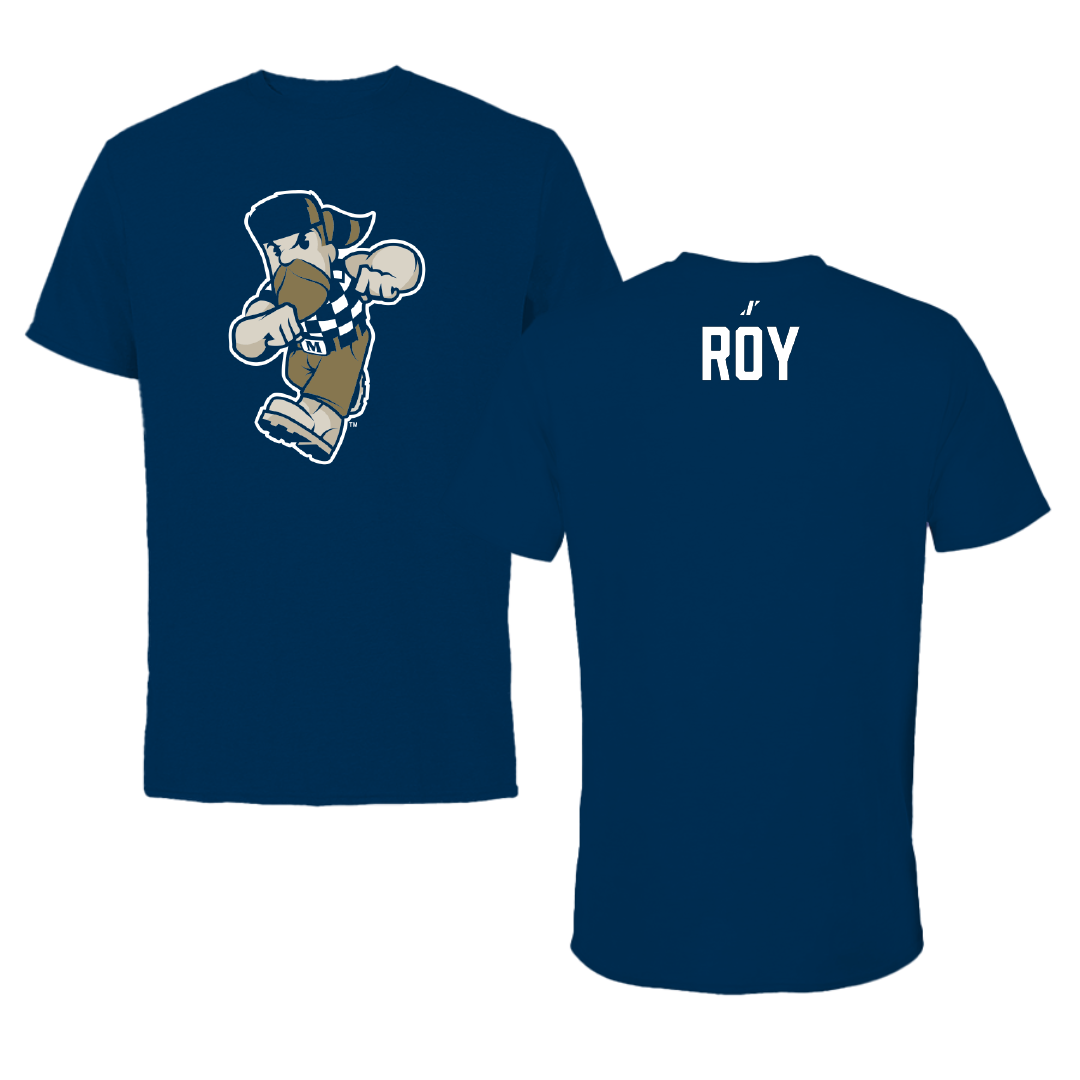 Mount St. Mary's University Tennis (M) Navy Tee - Alexi Roy