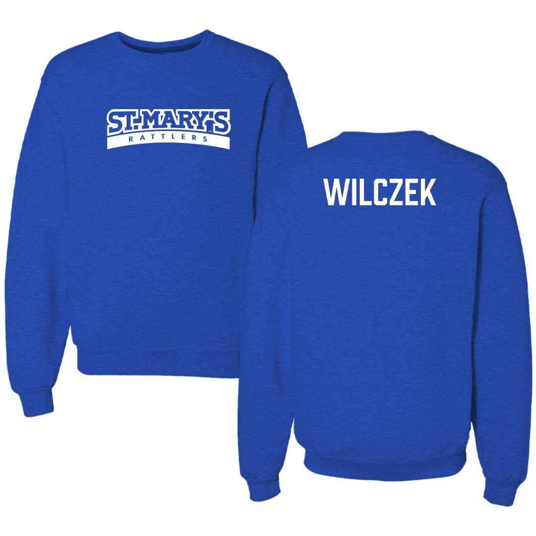 St. Mary's University (Texas) Golf (W) Blue Crewneck - Taylor Wilczek