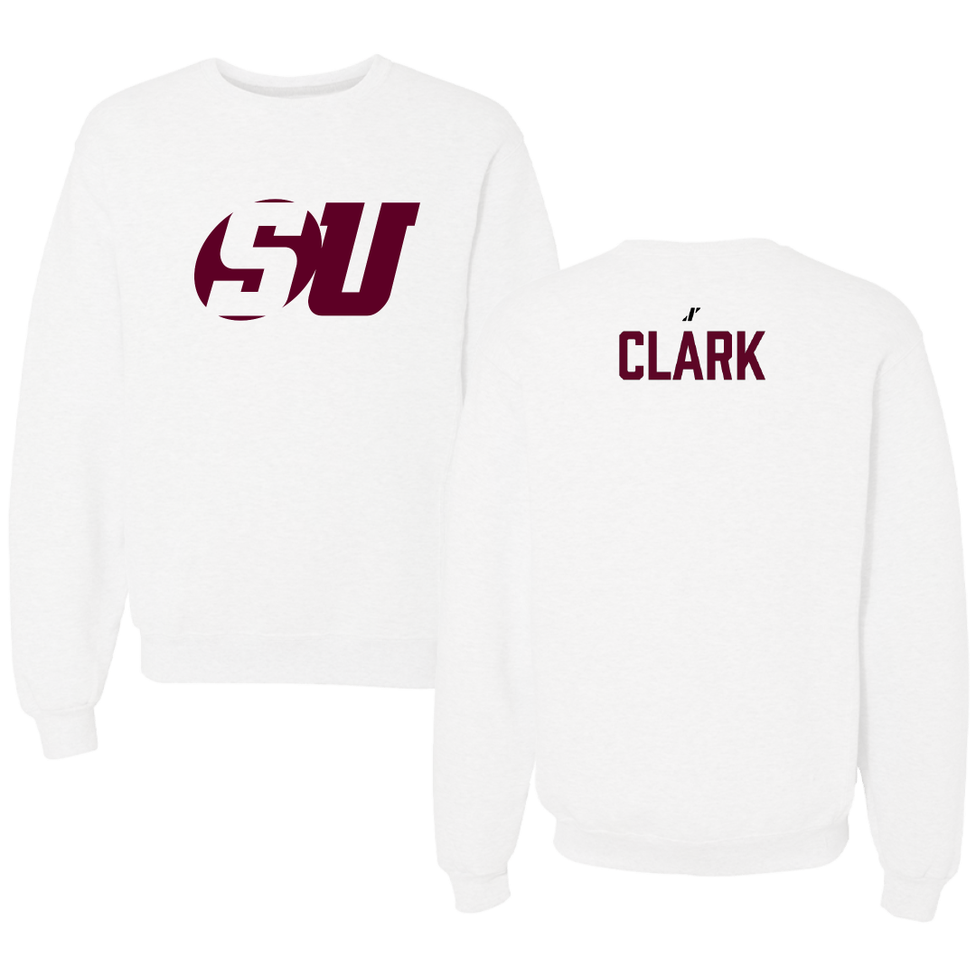 Schreiner University Golf (M) White Crewneck - Joseph Clark