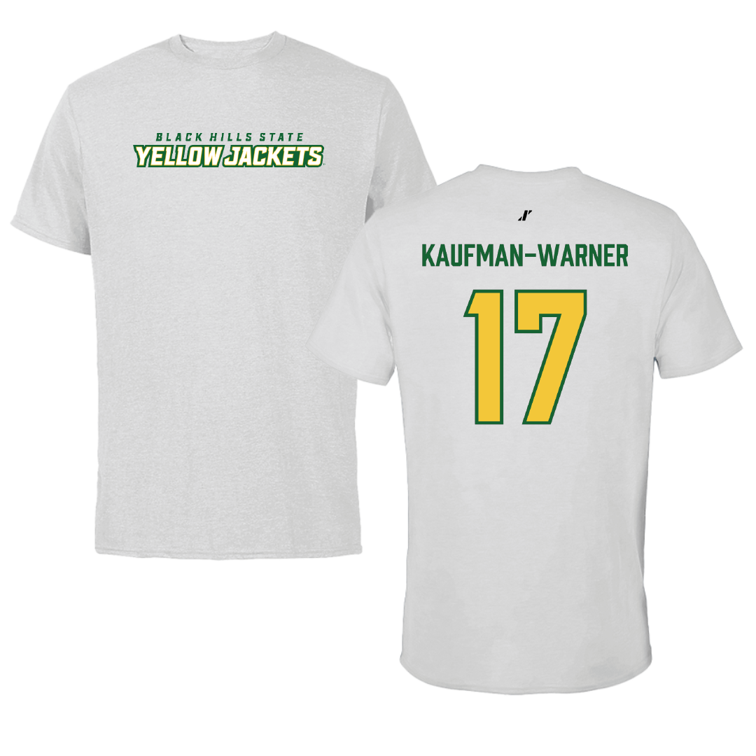 Black Hills State University Softball Light Gray Performance Tee - #17 Sammie Kaufman-Warner