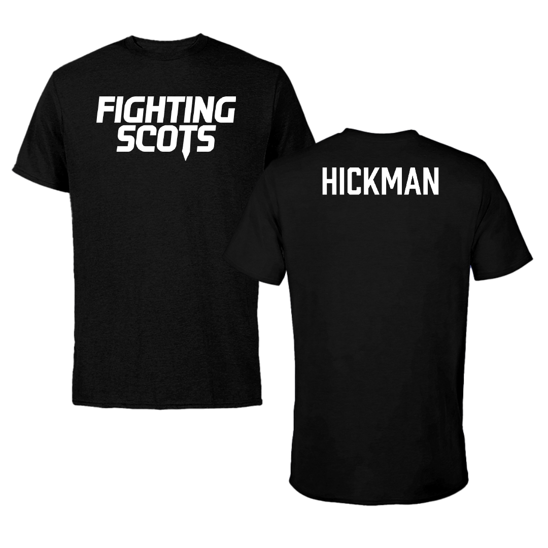 PennWest Edinboro Swimming & Diving Black Tee - Troy Hickman