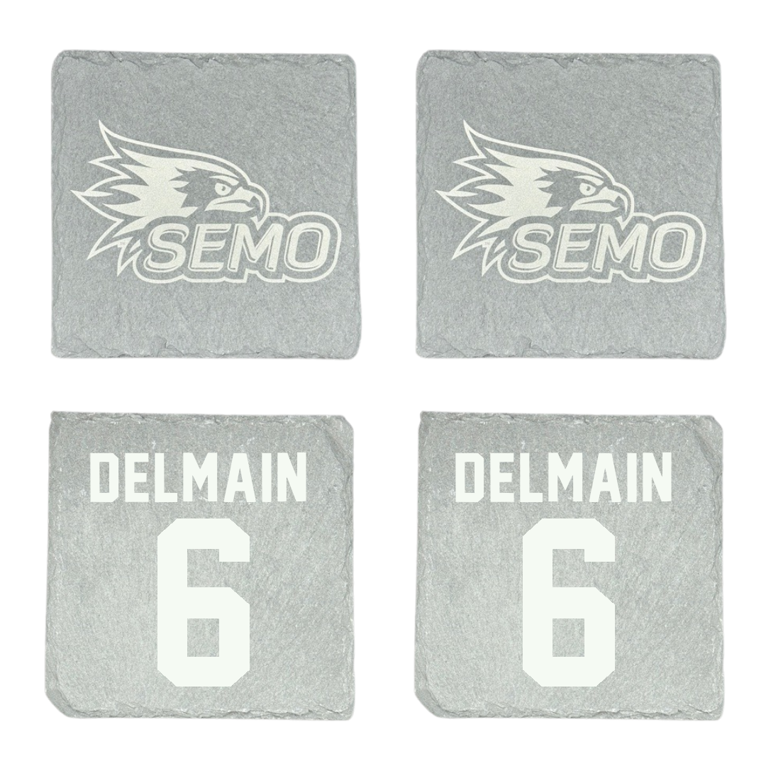 Southeast Missouri State University Softball Stone Coaster (4 Pack)  - #6 Lily Delmain