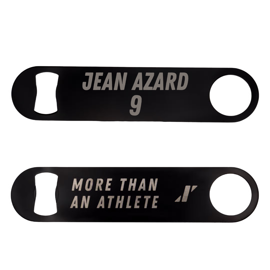 Soccer (M) Black Bottle Opener - #9 Anelson Jean azard