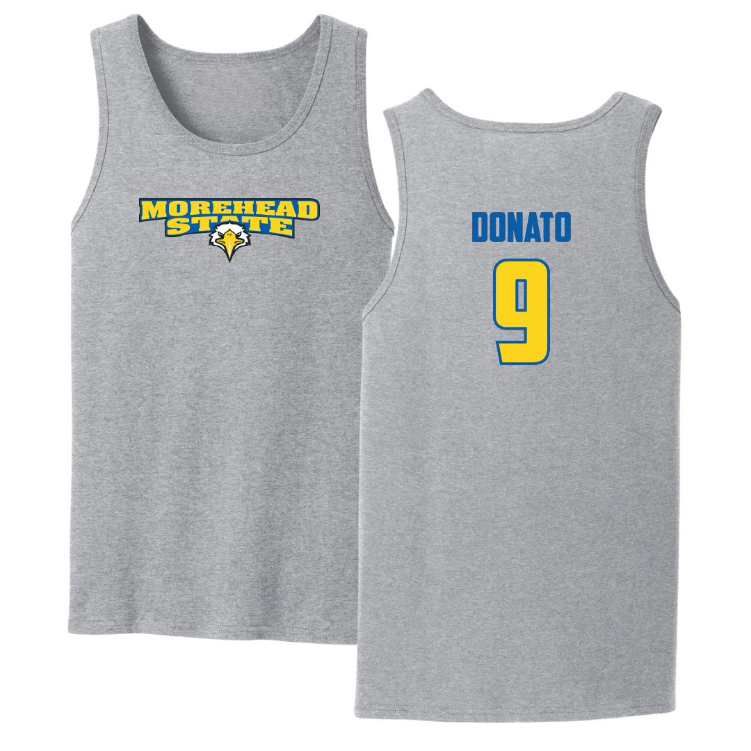 Morehead State University Softball Sport Gray Tank Top - #9 Kendall Donato