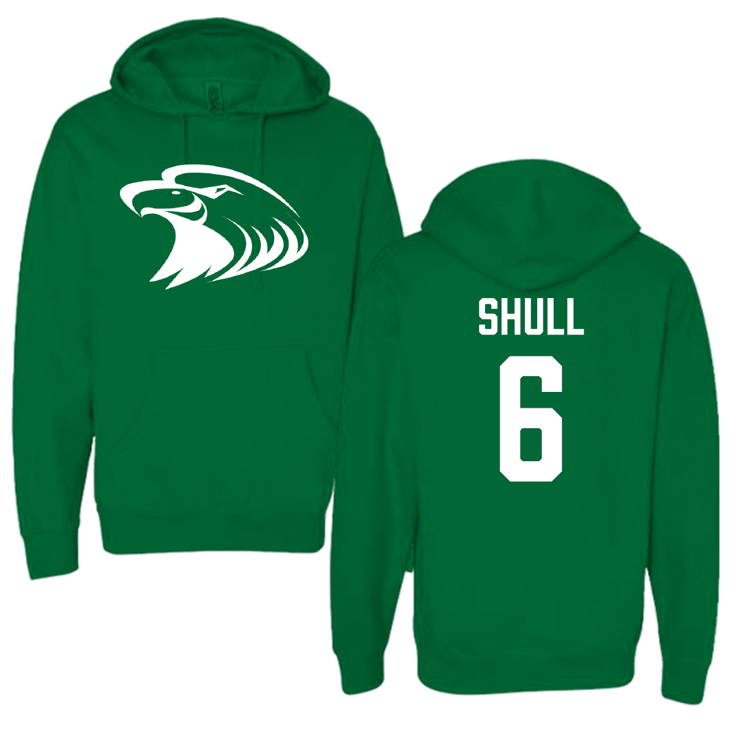 Central Methodist University Baseball Green Hoodie - #6 Tyler Shull