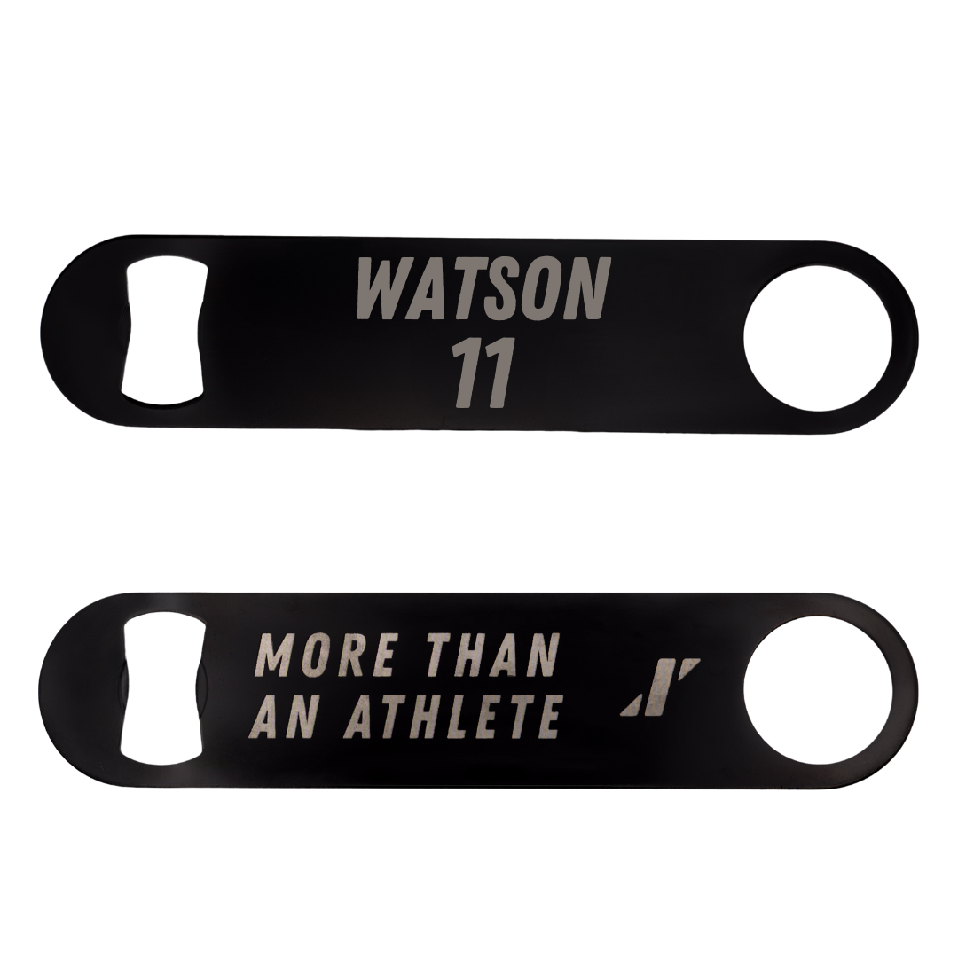 Texas A&M University-Corpus Christi Baseball Black Bottle Opener - #11 Matthew Watson