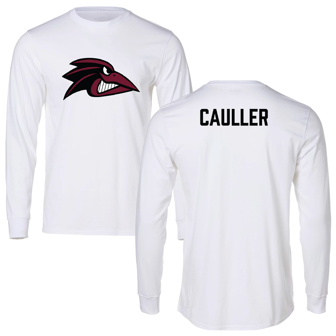 Franklin Pierce University TF and XC White Performance Long Sleeve - Dartanyan Cauller