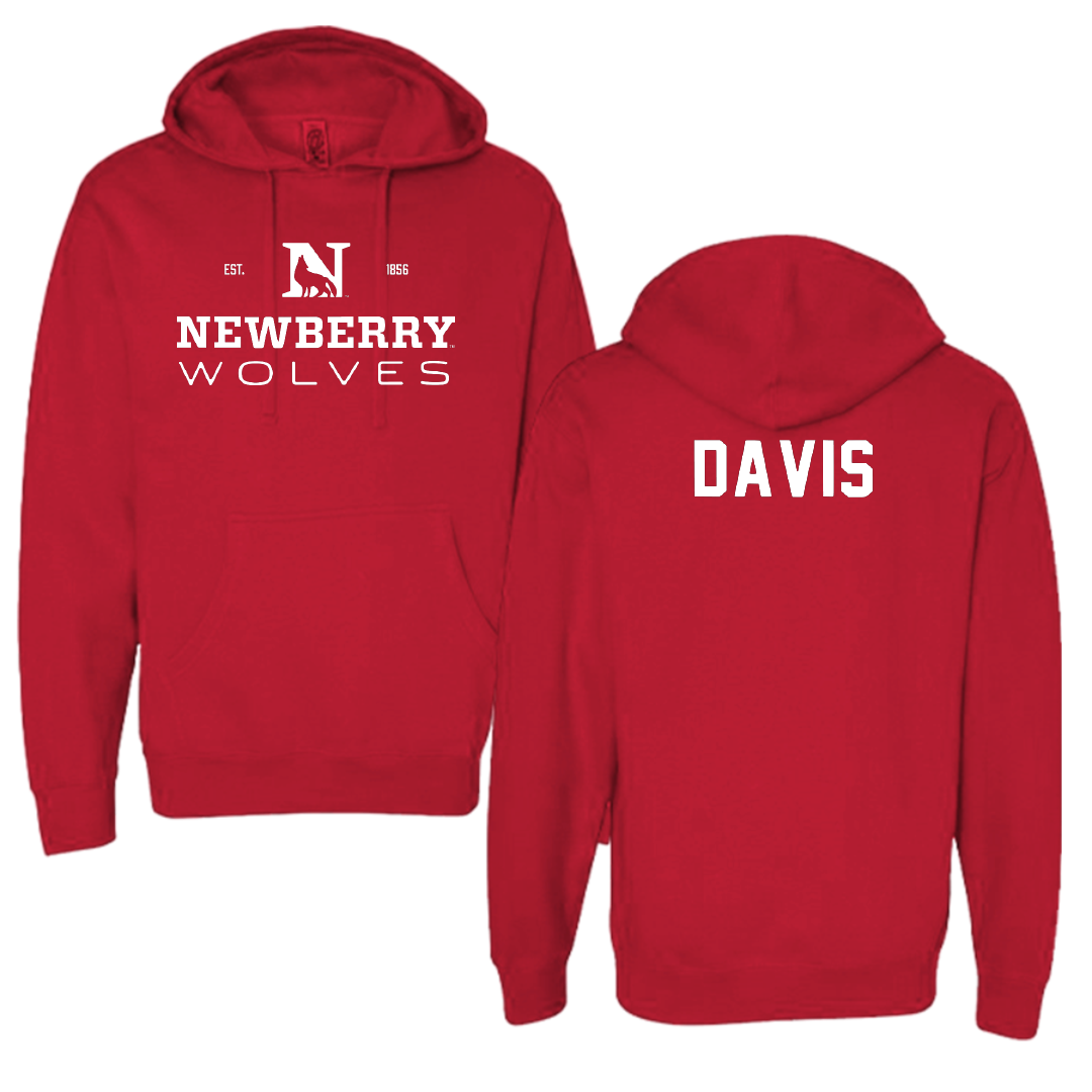 Newberry College TF and XC Red General Hoodie - Jameria Davis