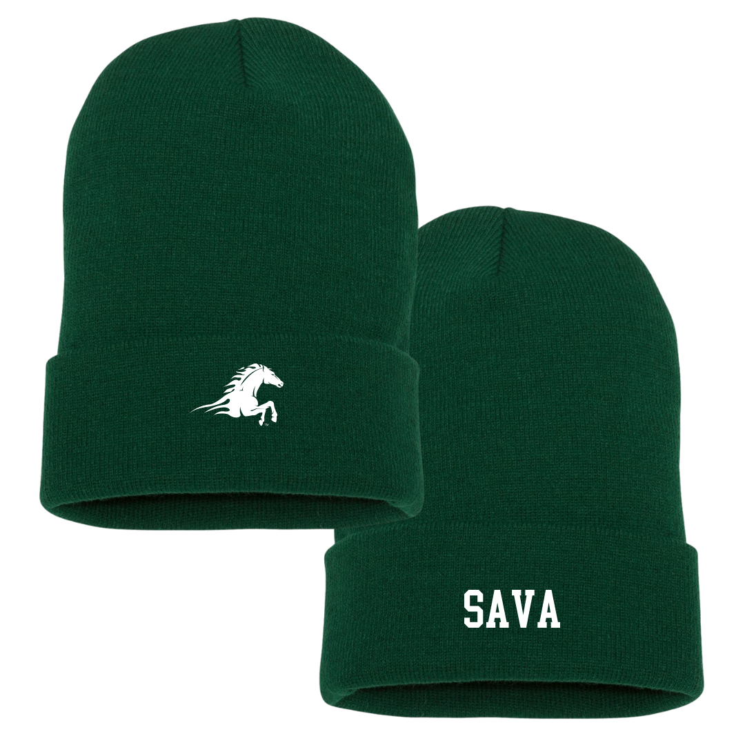 Kentucky State University Golf (M) University Green Beanie - Cadyn Sava