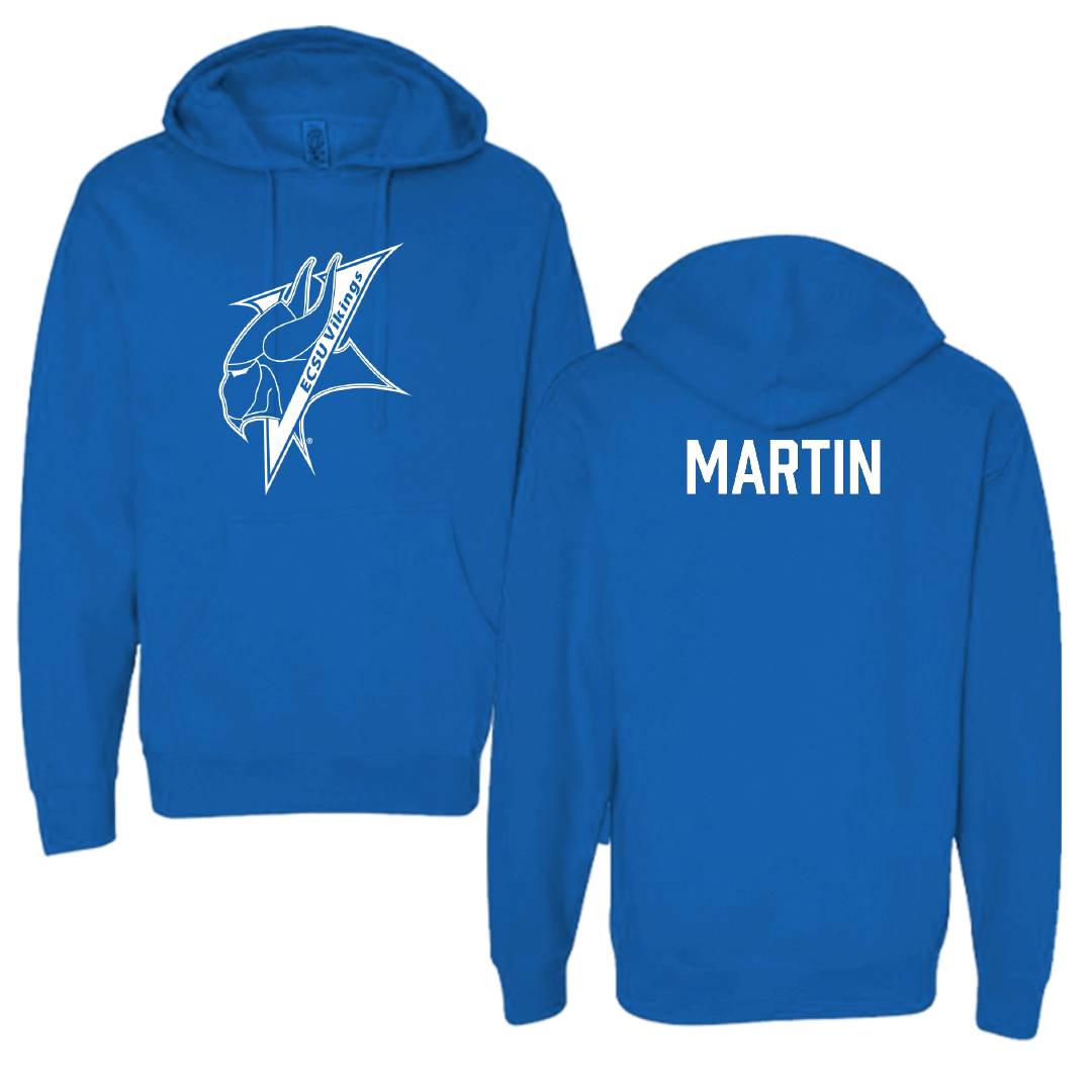 Elizabeth City State University Golf (M) Blue Hoodie - Jeremy Martin