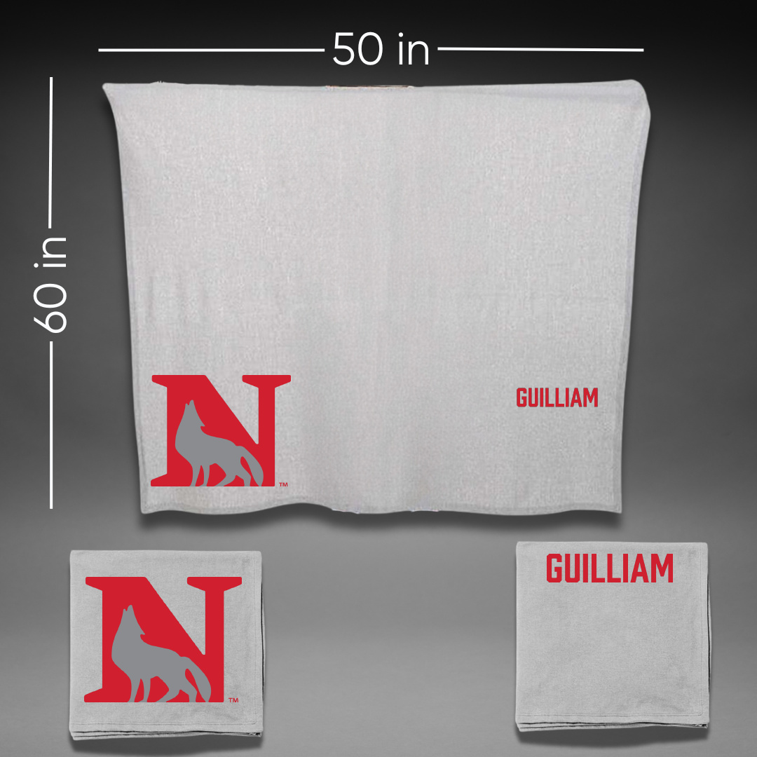 Newberry College Wrestling (M) Gray Blanket - Ben Guilliam