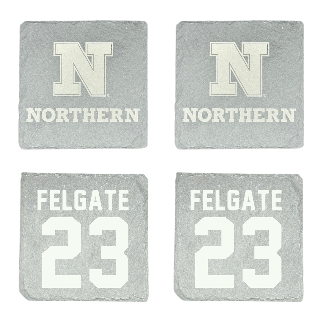Northern State University Soccer (W) Stone Coaster (4 Pack)  - #23 Molly Felgate