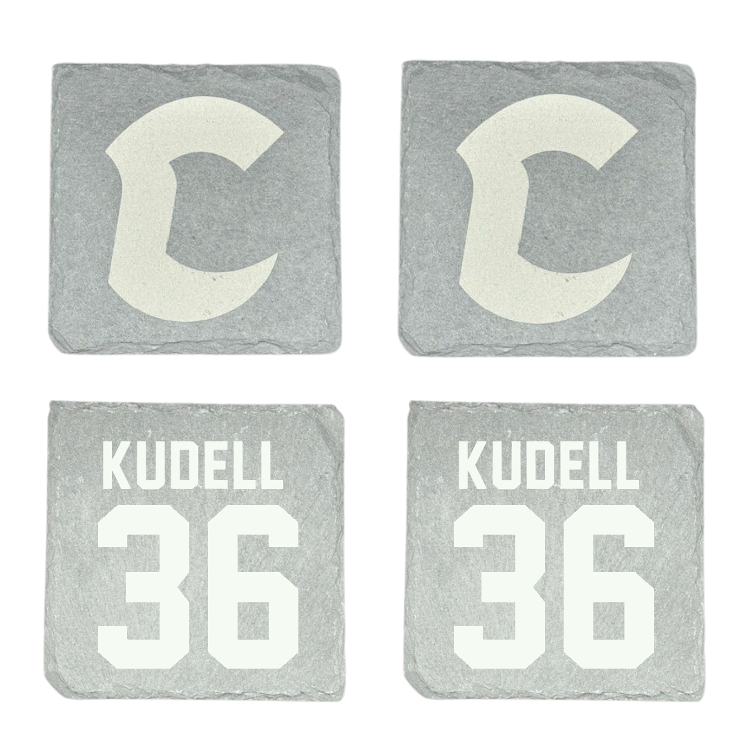 Chaminade University Baseball Stone Coaster (4 Pack)  - #36 Casey Kudell