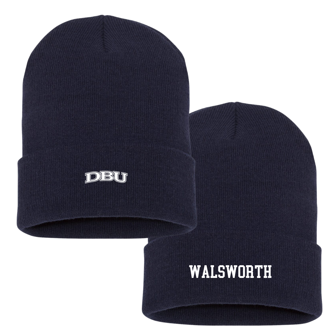 Dallas Baptist University STUNT Navy Beanie - #25 Lexi Walsworth