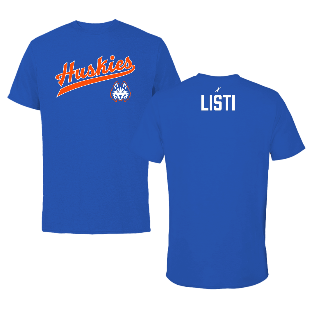 Houston Christian University TF and XC Blue General Tee - Tristen Listi