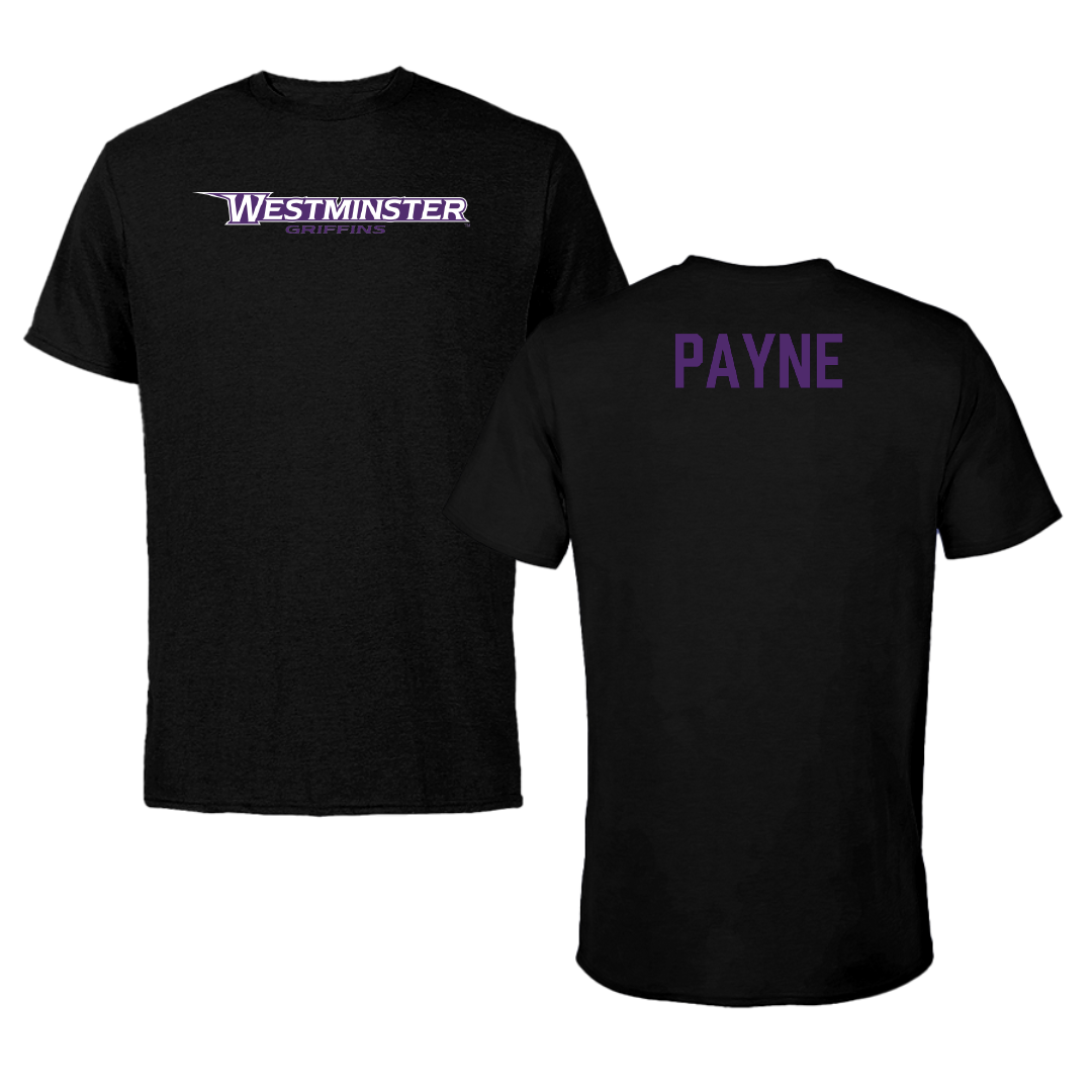 Westminster University (Utah) TF and XC Black Griffins Tee - Elliot Payne