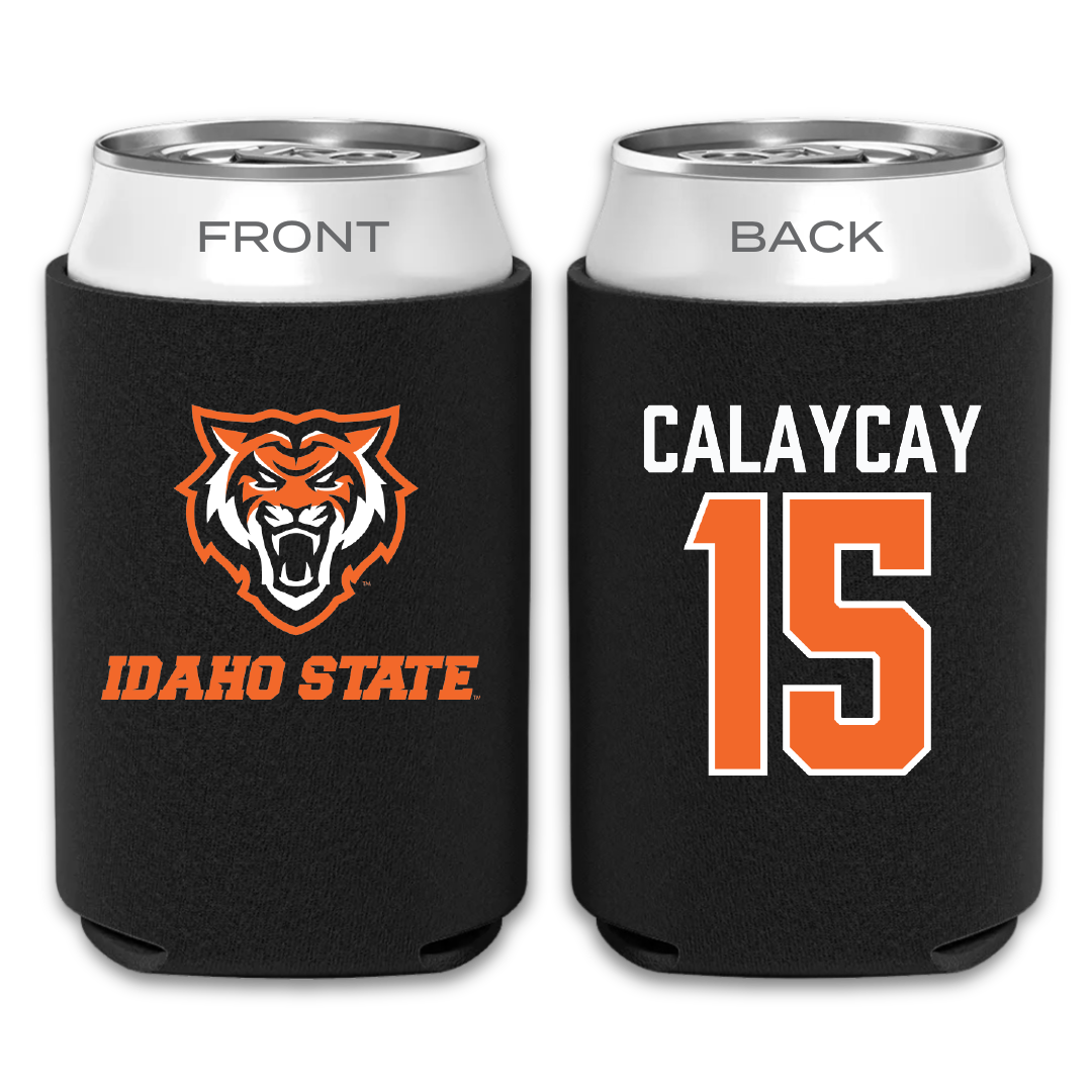 Idaho State University Football Black Can Cooler - #15 Noa Calaycay