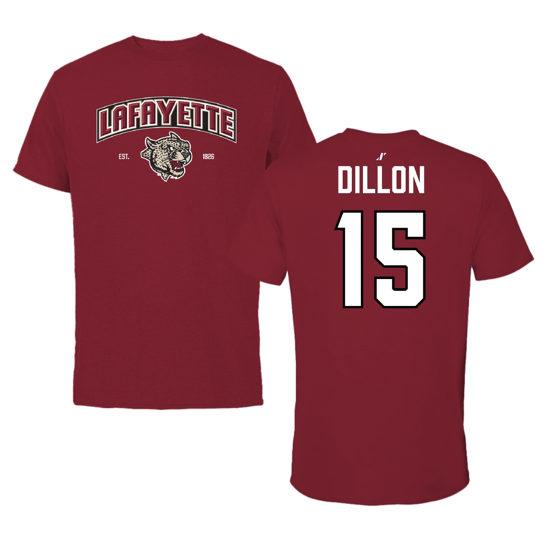 Lafayette College Softball Cardinal General Tee - #15 Regan Dillon