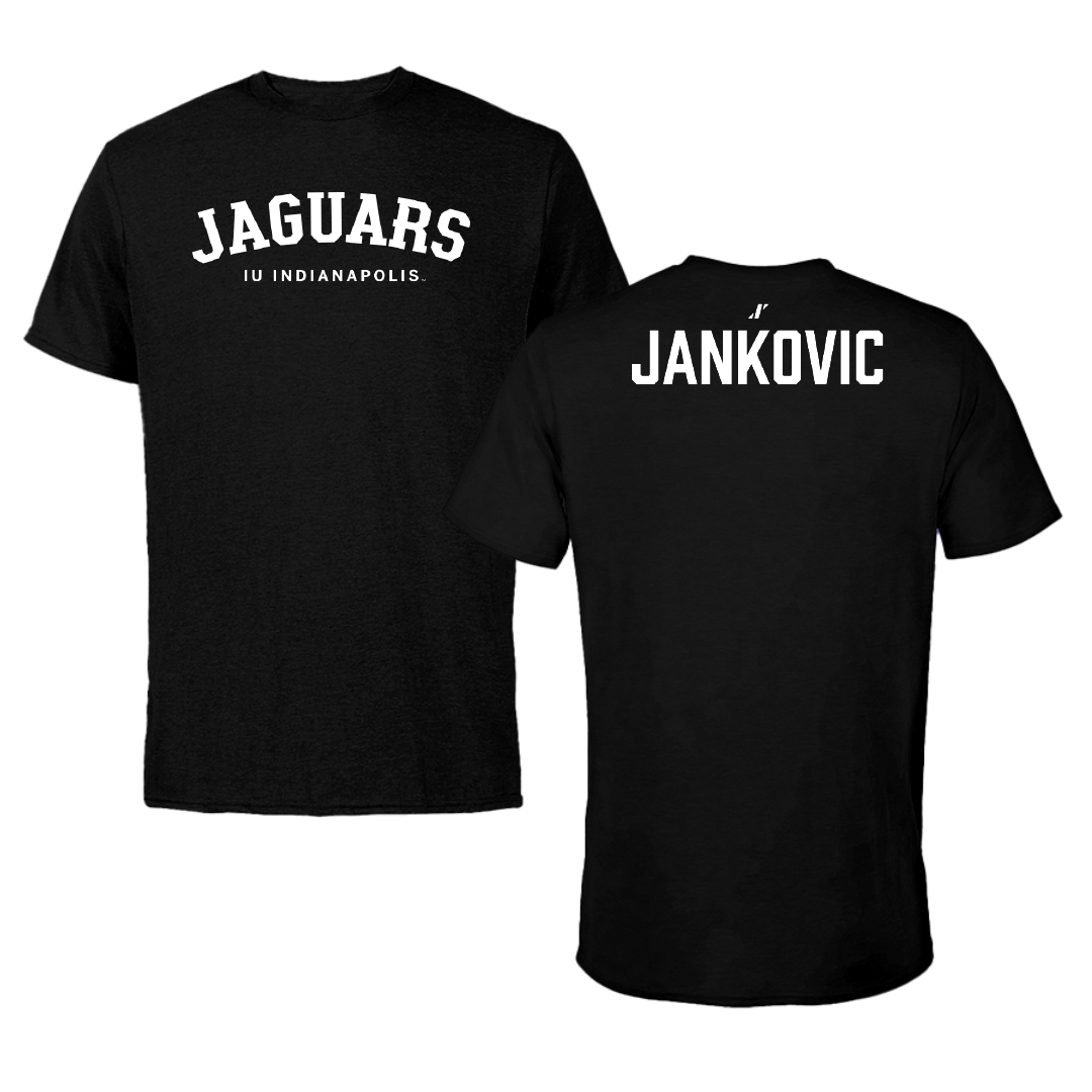 Indiana University Indianapolis Tennis (W) Black Performance Tee - Sara Jankovic