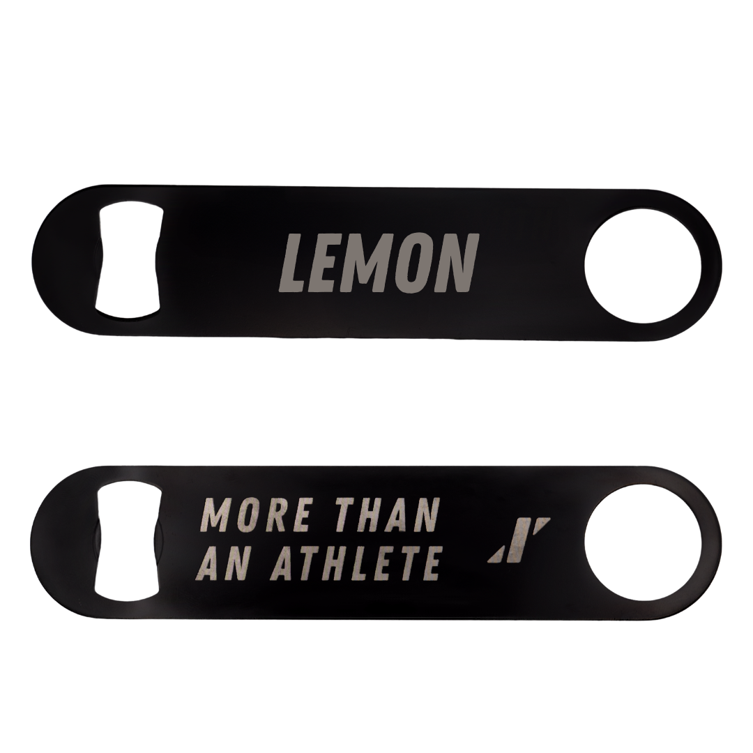Eastern Washington University TF and XC Black Bottle Opener - Marcus Lemon