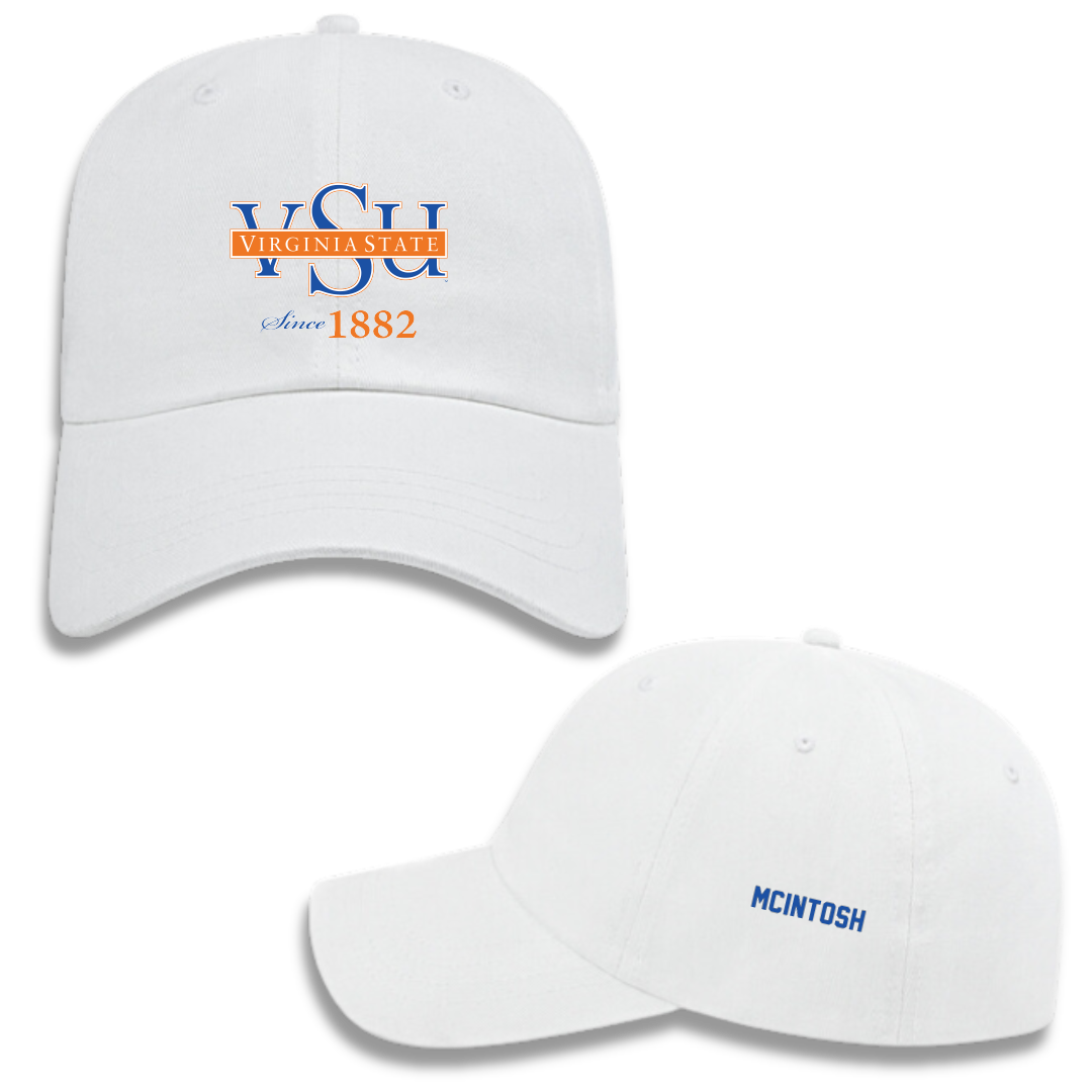 Virginia State University Golf (M) White Hat - Michael McIntosh