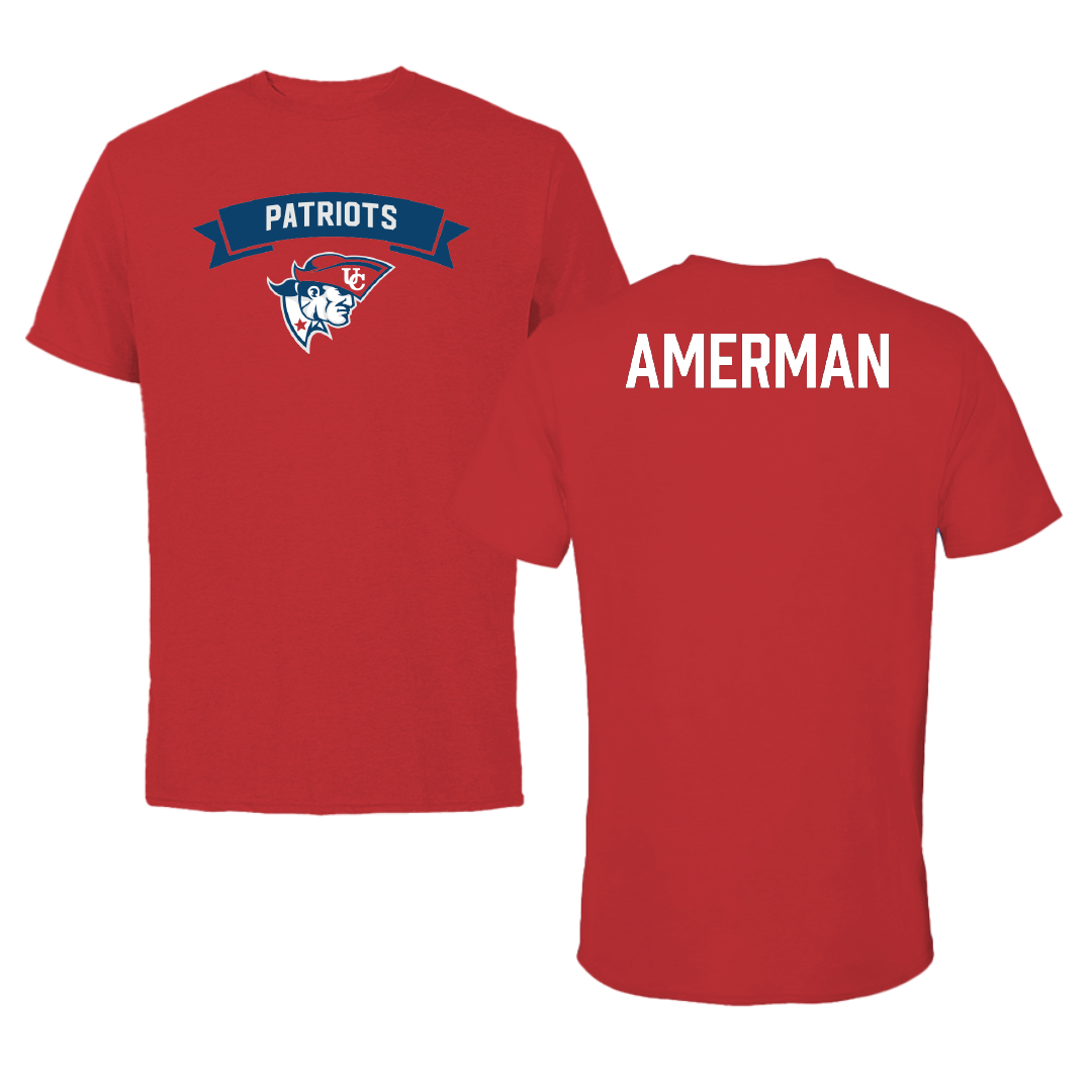 University of the Cumberlands Swimming & Diving Red General Performance Tee - Bailey Amerman