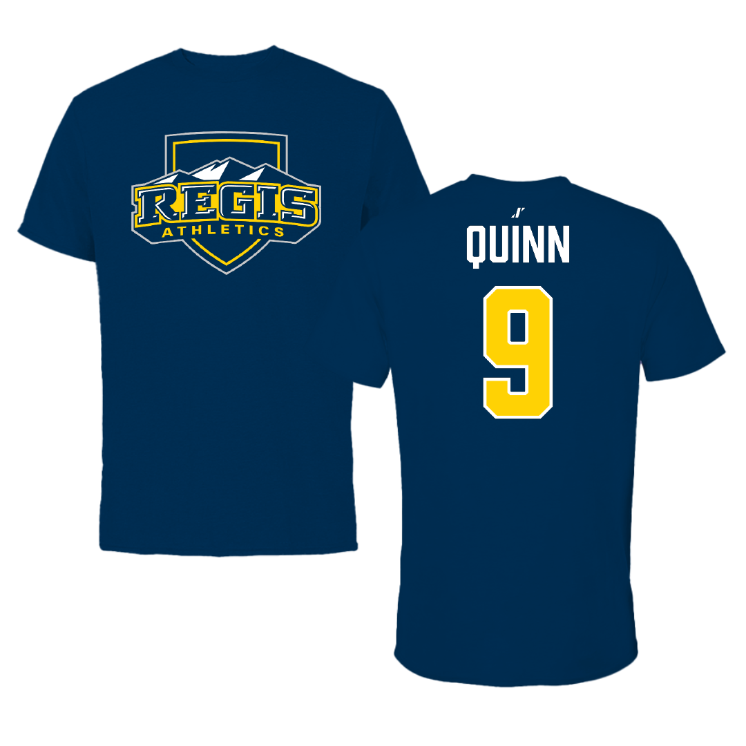 Regis University (Colorado) Softball Navy Tee - #9 Jane Quinn