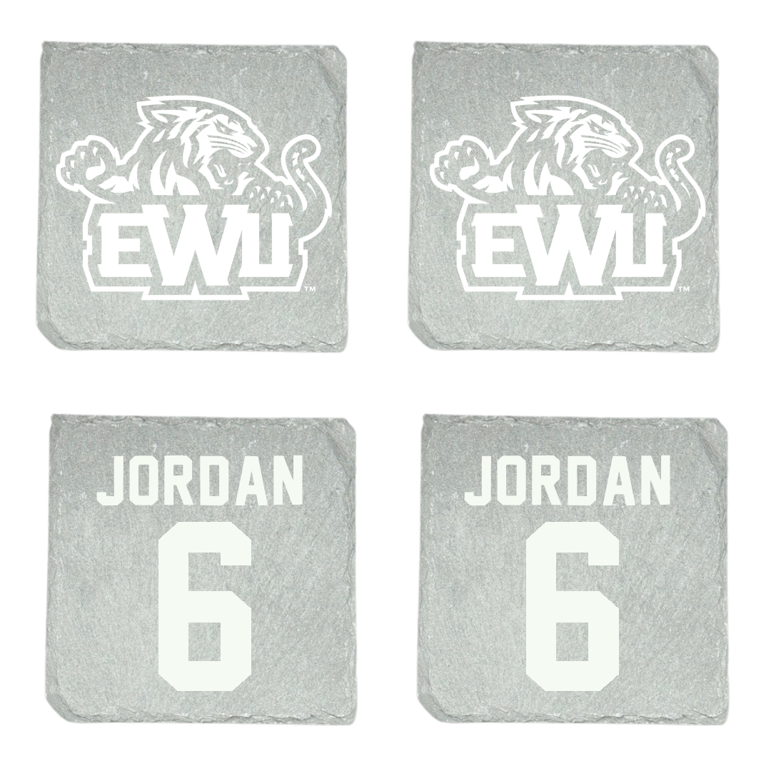 Edward Waters University Softball Stone Coaster (4 Pack)  - #6 Miah Jordan