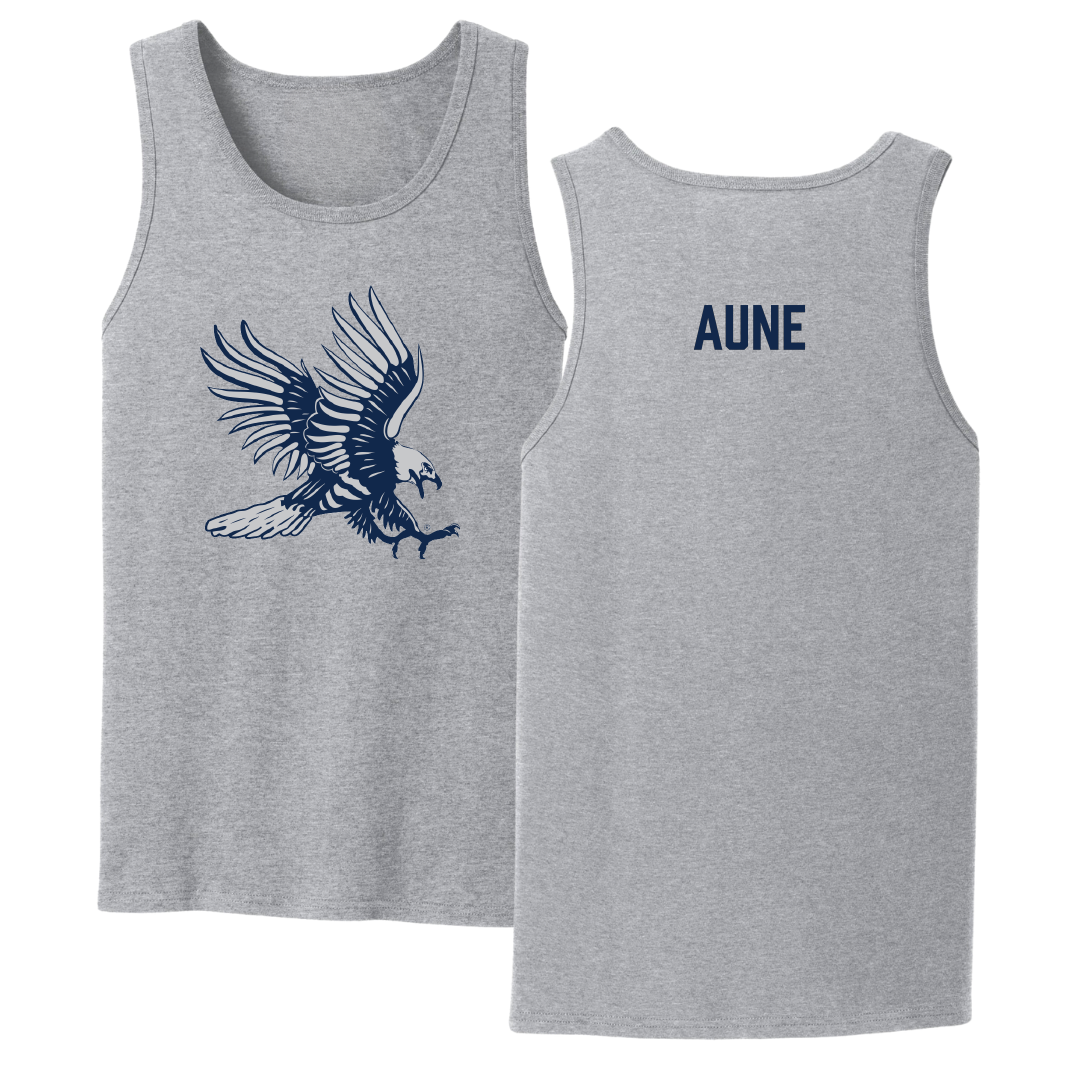 Dickinson State University TF and XC Sport Gray Tank Top - Morgan Aune
