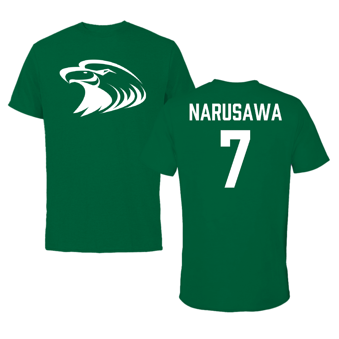 Central Methodist University Soccer Green Tee - #7 Suzu Narusawa