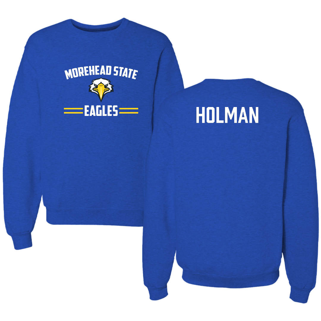 Morehead State University TF and XC Blue General Crewneck - Kaylyn Holman