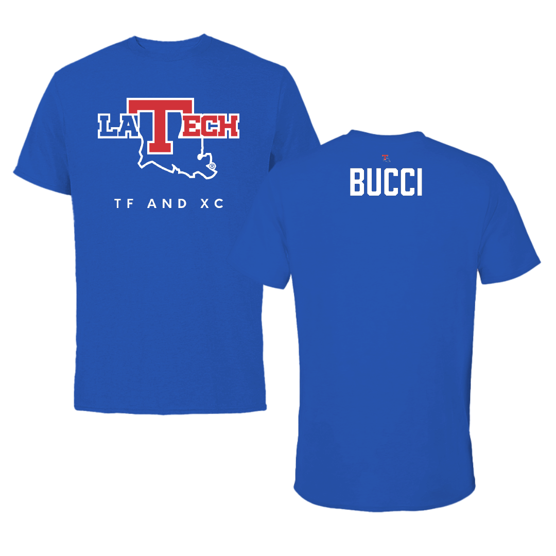 Louisiana Tech University TF and XC True Royal Tee - Katelyn Bucci