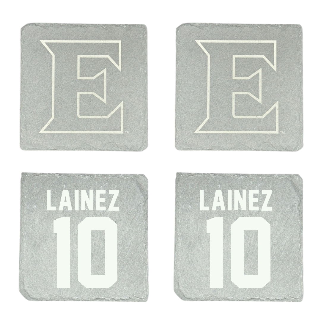 Elon University Football Stone Coaster (4 Pack)  - #10 Marco Lainez