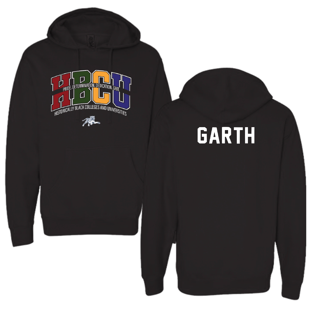 Jackson State University Cheer Black HBCU Hoodie - Karlee Garth