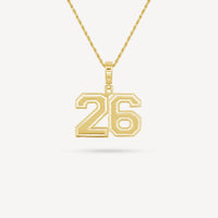 Gold Presidents Pendant and Chain - #26 Aaliya Oliver