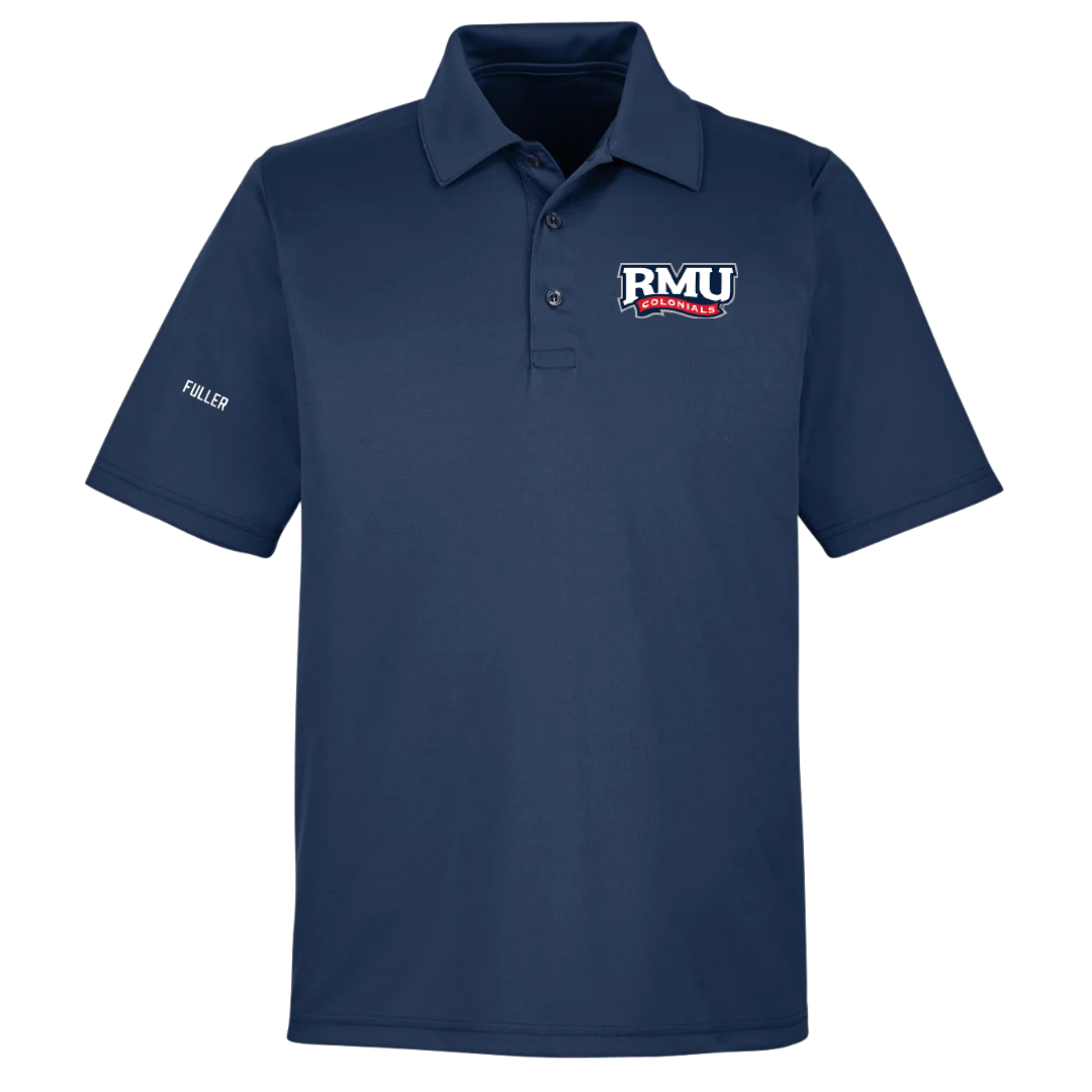 Robert Morris University TF and XC Navy Polo - Morgan Fuller