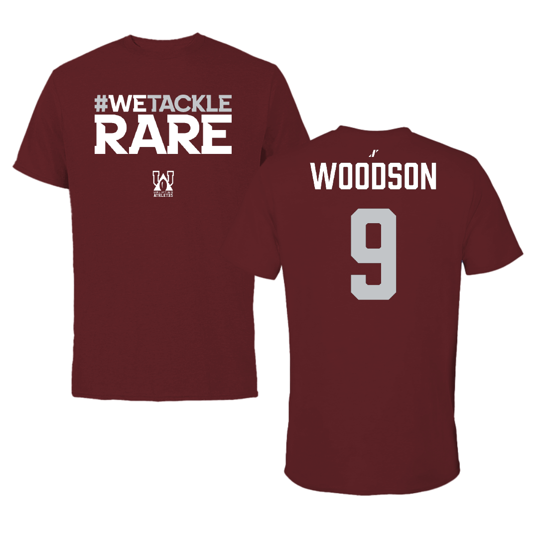 Baseball Maroon Uplifting Athletes Performance Tee - #9 Ryder Woodson