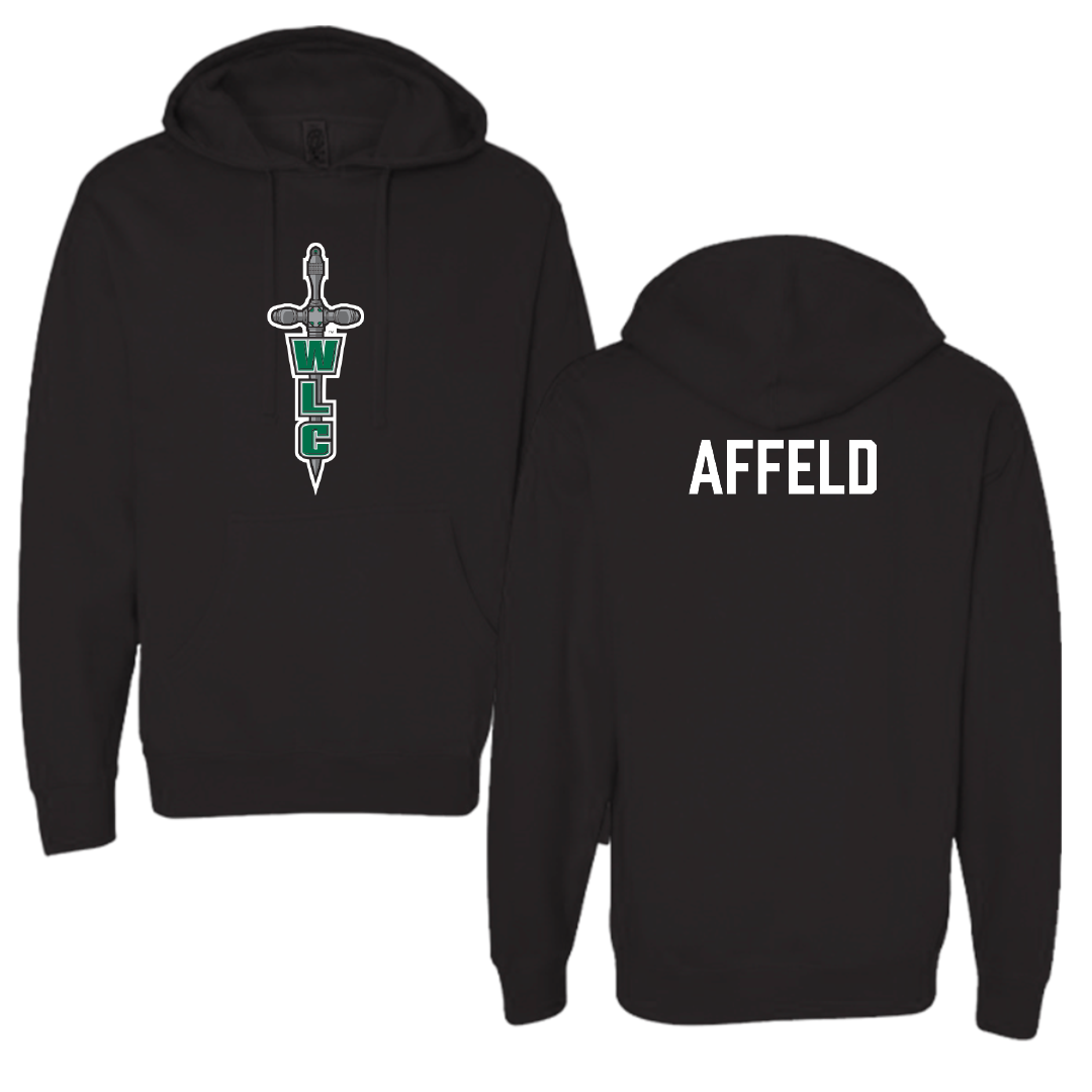 Wisconsin Lutheran College Golf Black Hoodie - Kaylea Affeld
