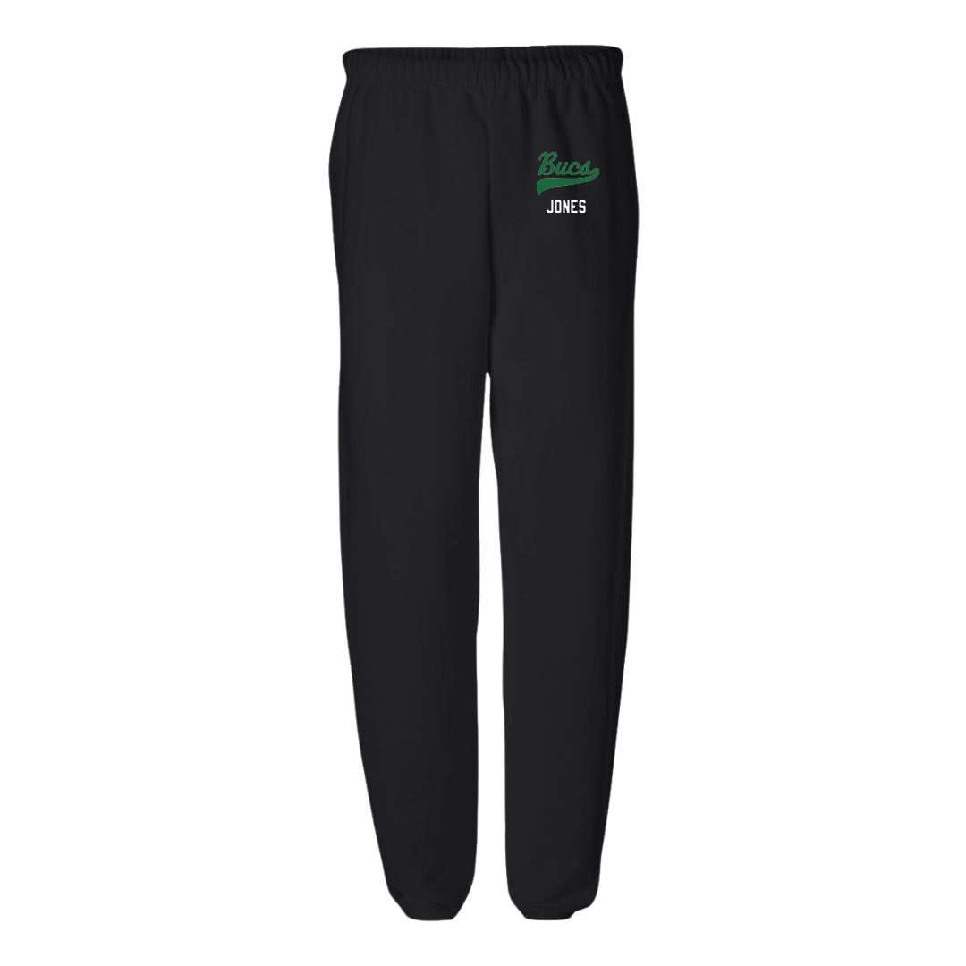 Shelton State Community College TF and XC Black Sweatpants - Maya Claire Jones