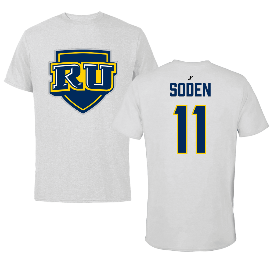Regis University (Colorado) Basketball Light Gray Tee - #11 Luke Soden