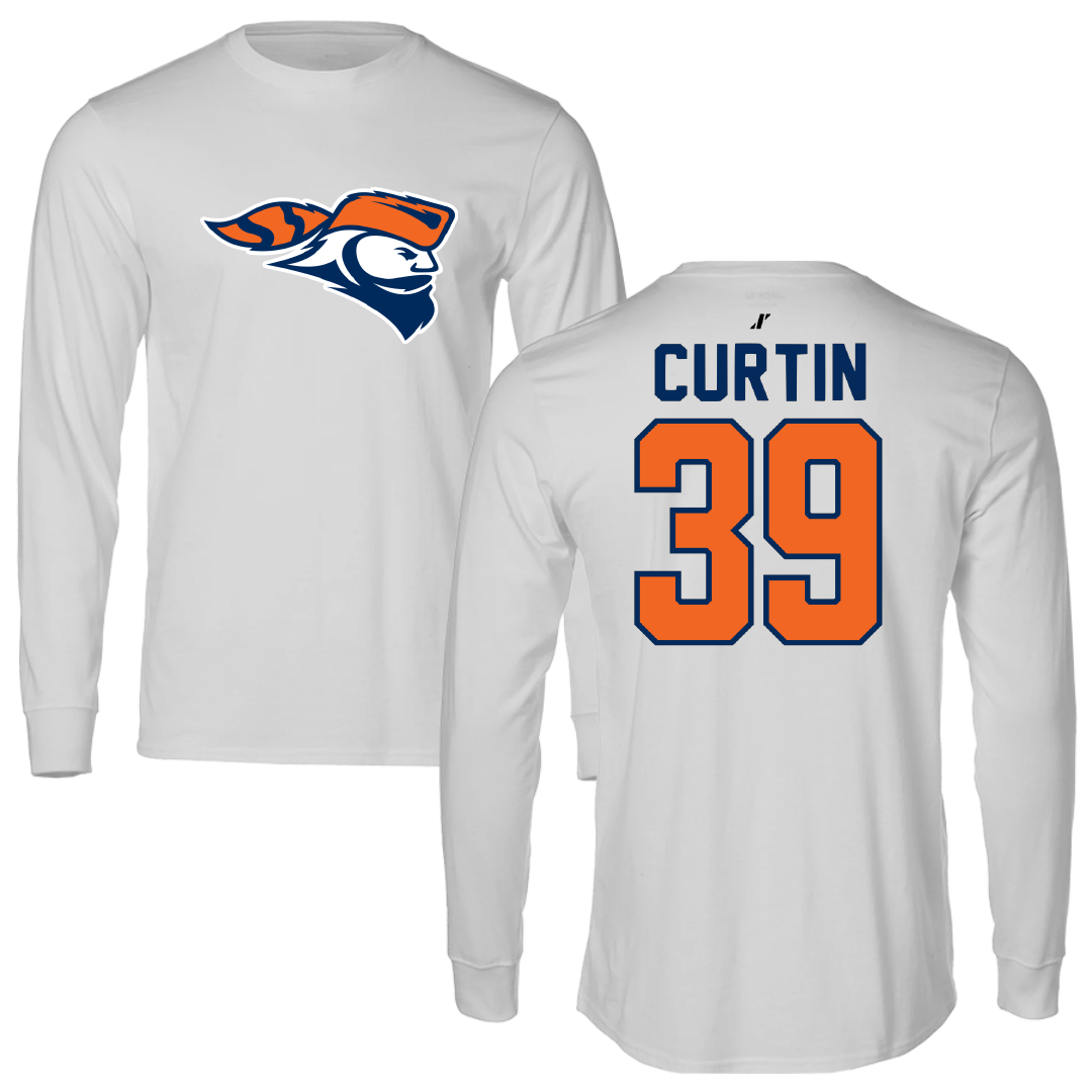 Carroll University Football Light Gray Long Sleeve - #39 Braedon Curtin