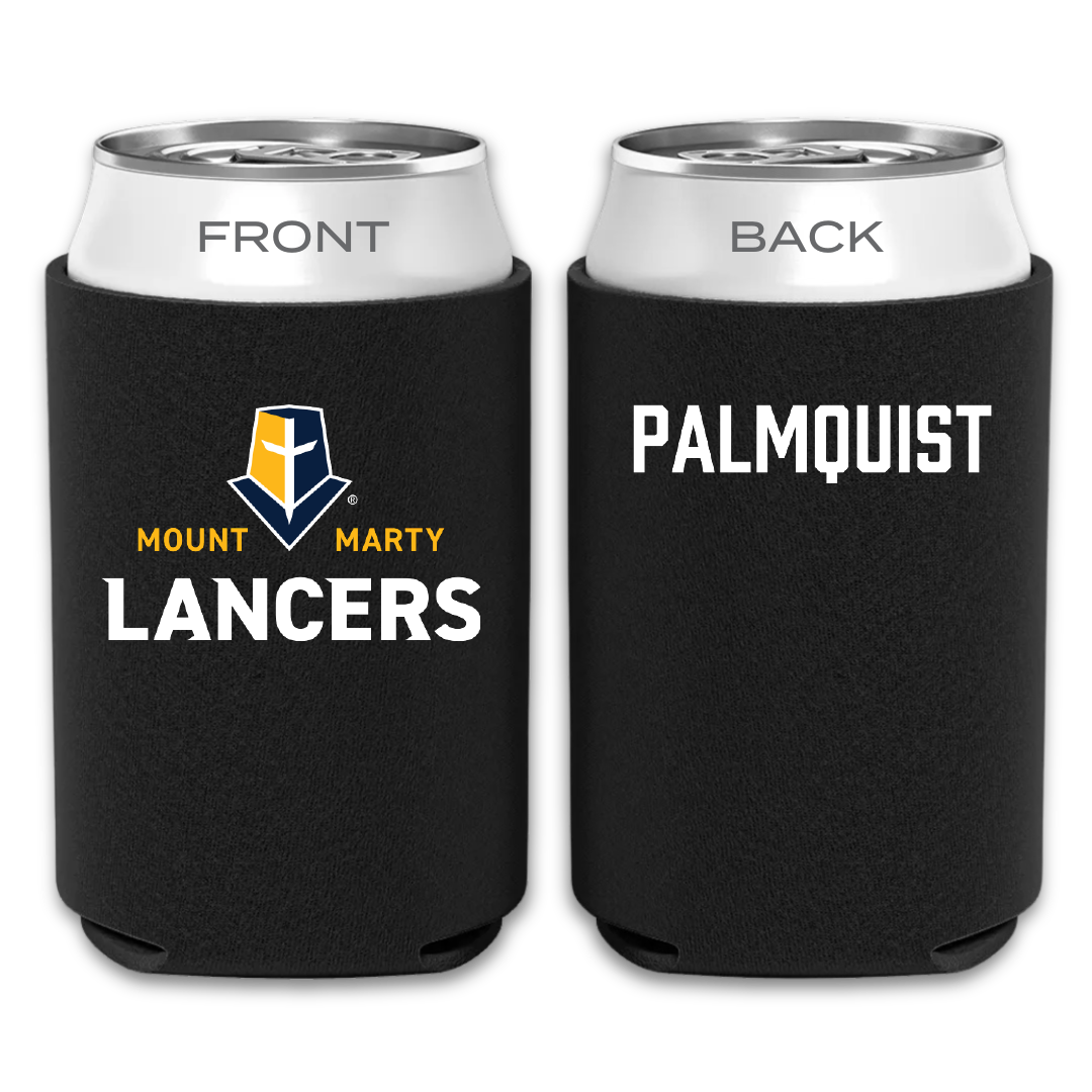 Mount Marty University Golf Black Can Cooler - Trinity Palmquist