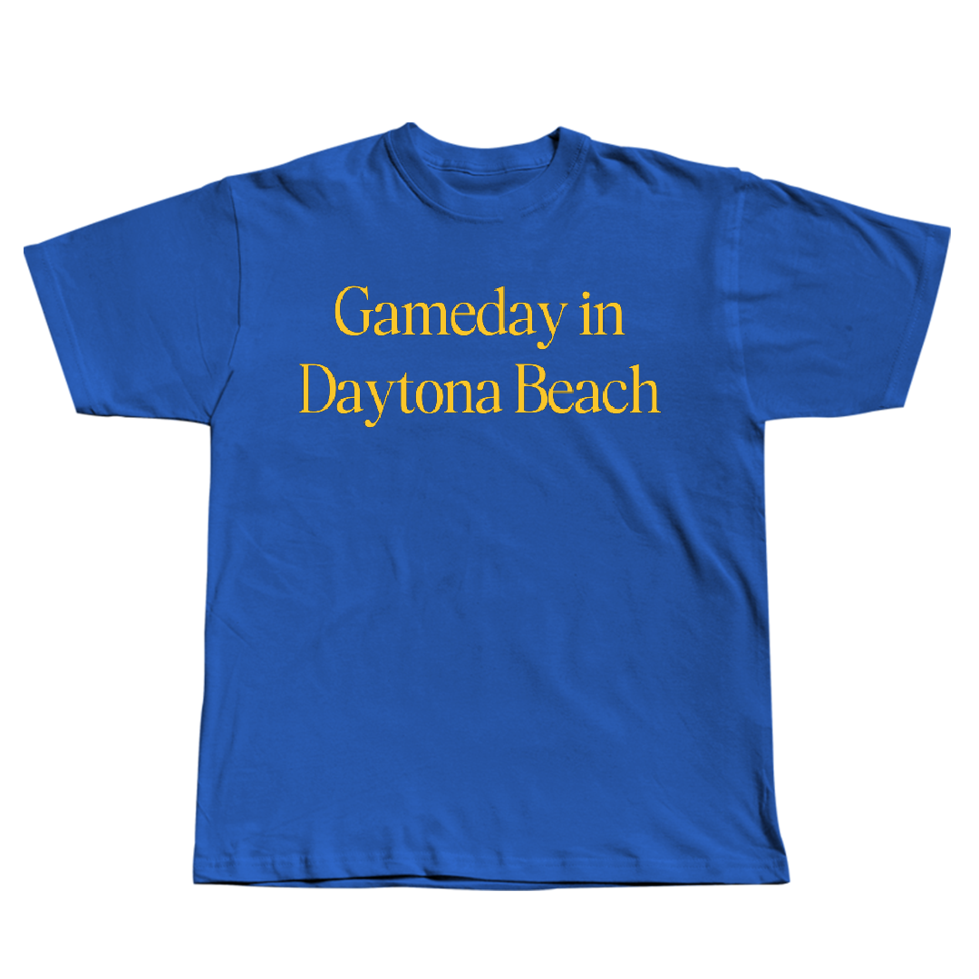 Embry-Riddle Aeronautical University TF and XC Blue Gameday Tee - Kobe Diggs
