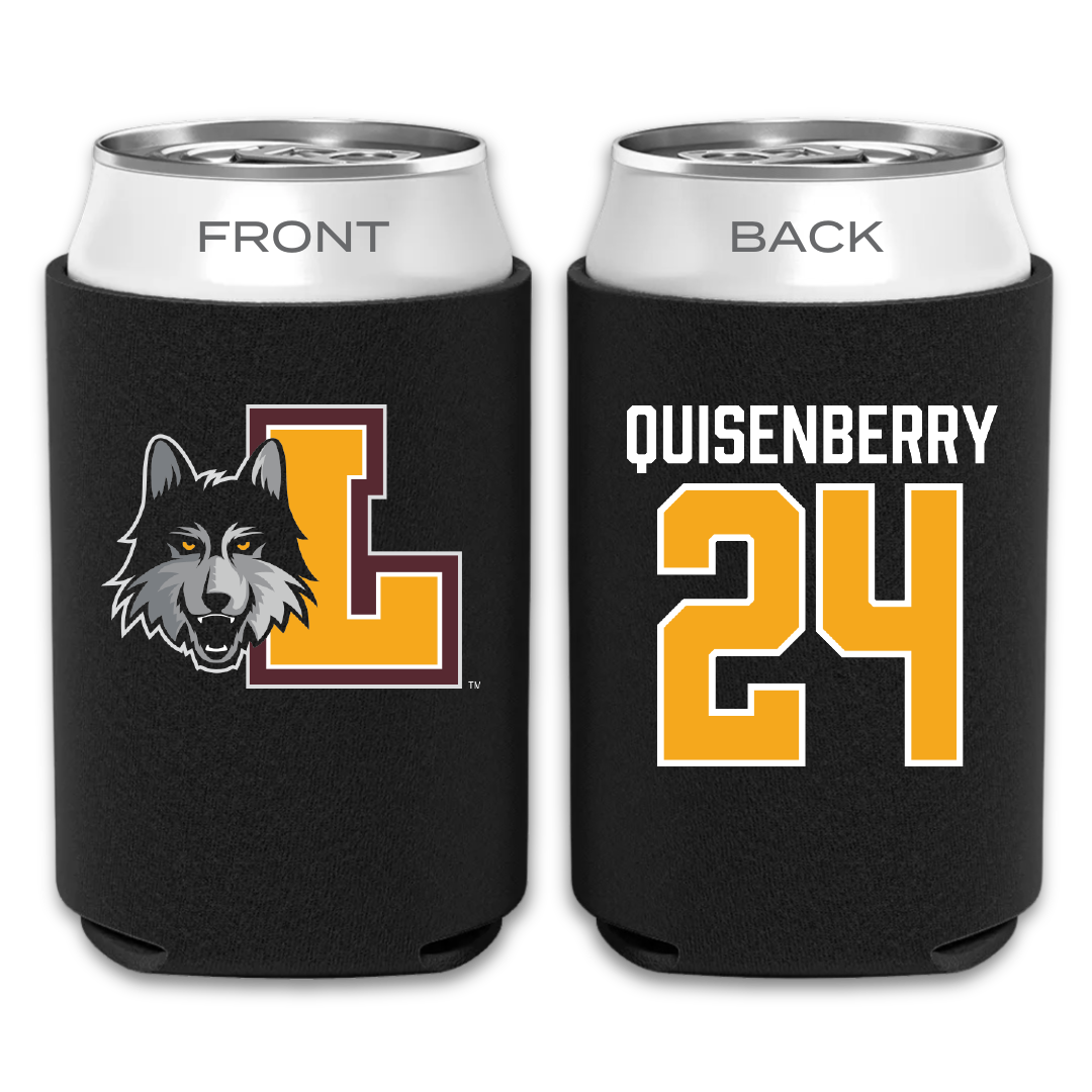 Loyola University-Chicago Soccer Black Can Cooler - #24 Chris Quisenberry