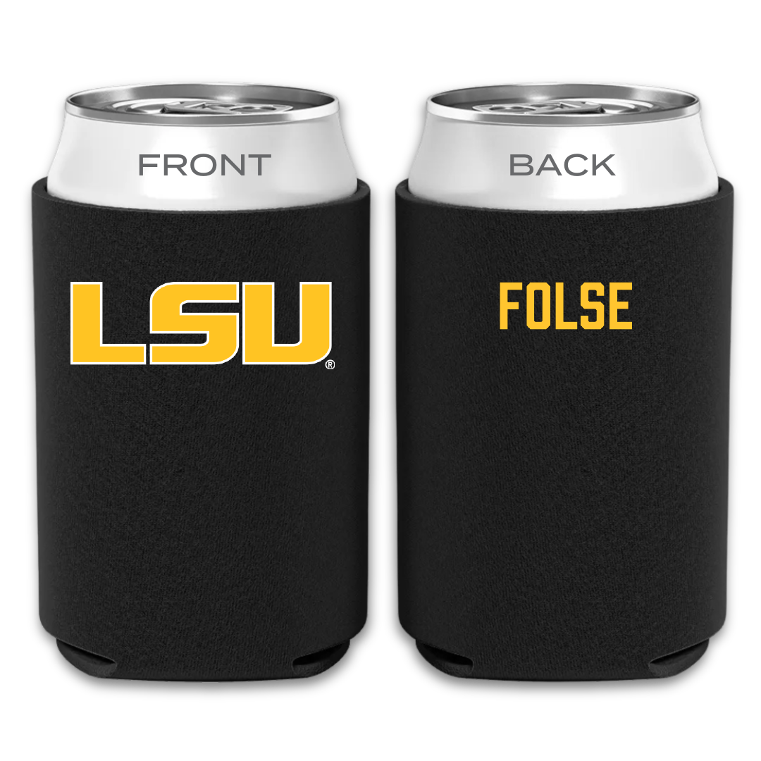 Louisiana State University Cheer Black Can Cooler - Ryan Folse