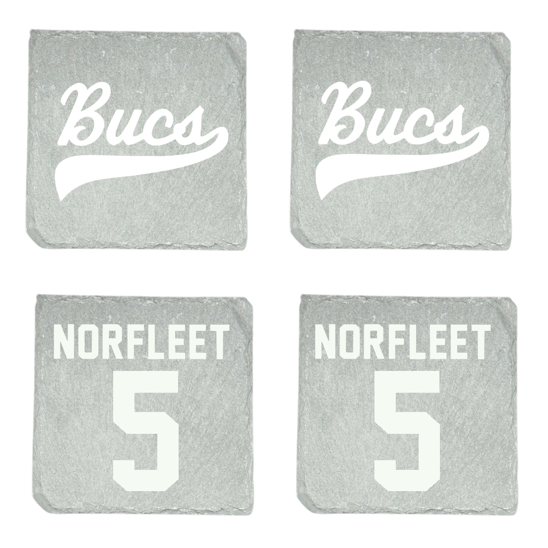 Shelton State Community College Basketball (W) Stone Coaster (4 Pack)  - #5 Nadia Norfleet