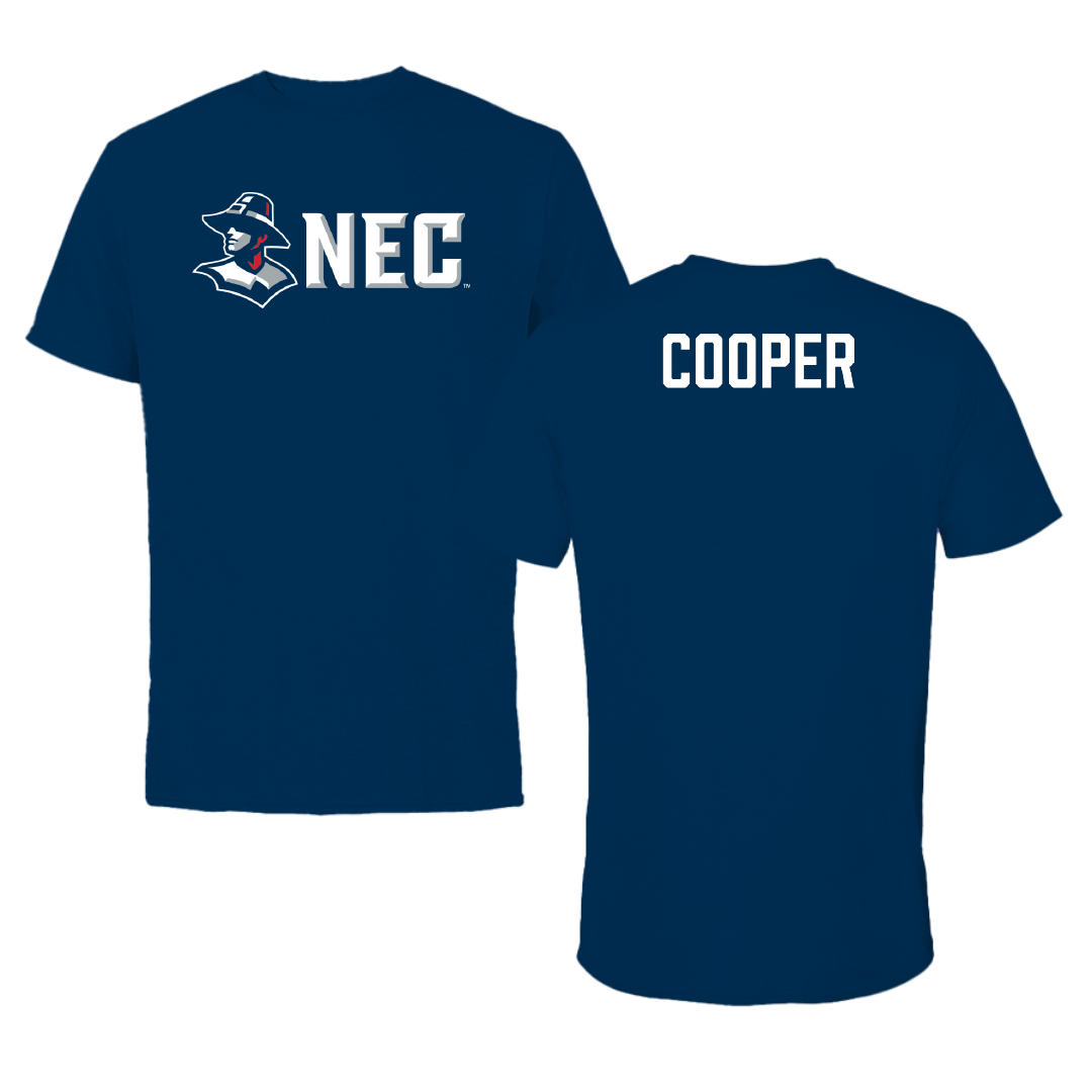 New England College Wrestling (W) Navy Tee - Caleigh Cooper