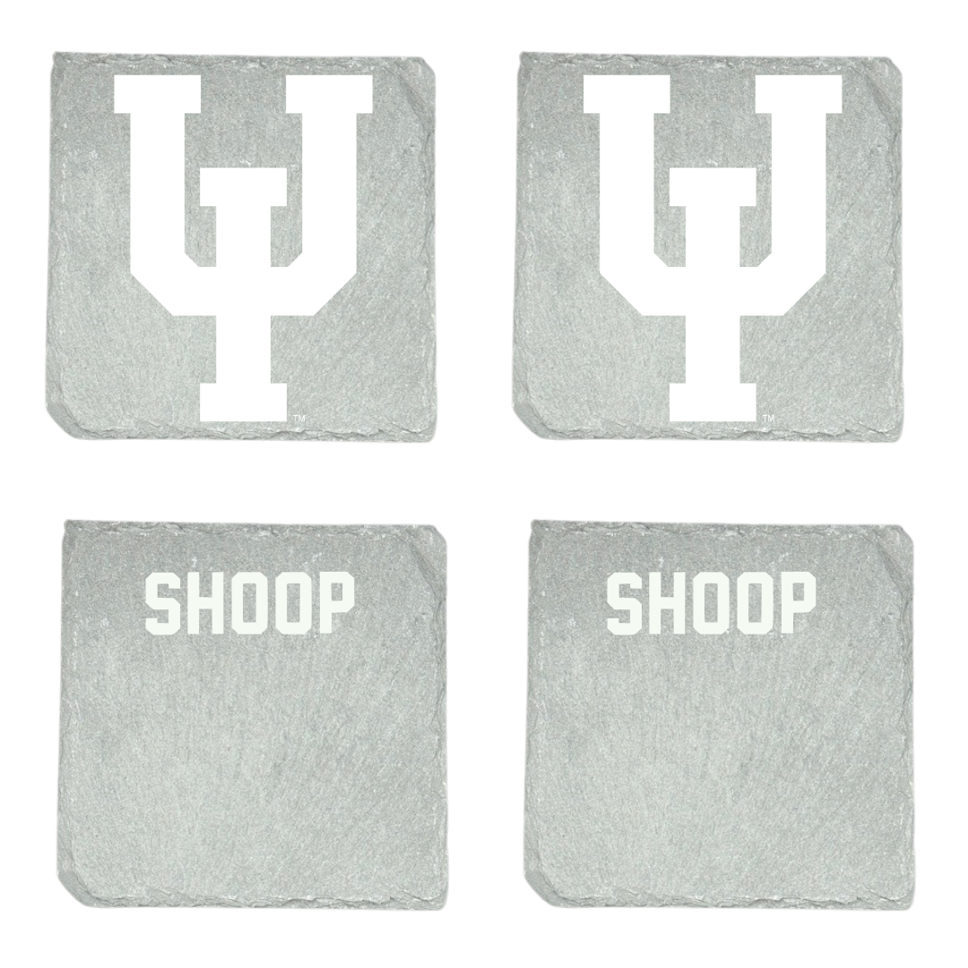 Upper Iowa University Wrestling (W) Stone Coaster (4 Pack)  - Kylee Shoop
